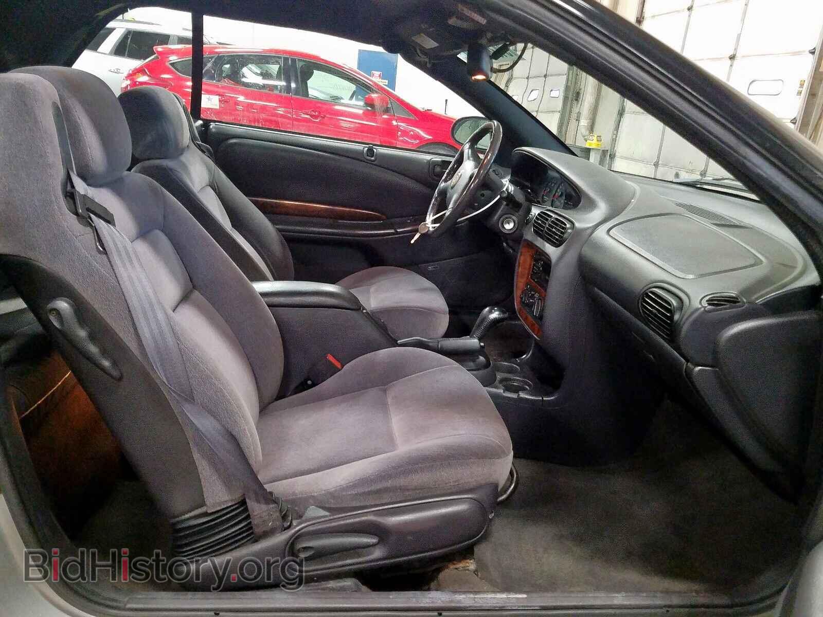 2000 CHRYSLER SEBRING - VIN: 3C3EL55H8YT215475 - Фото 5