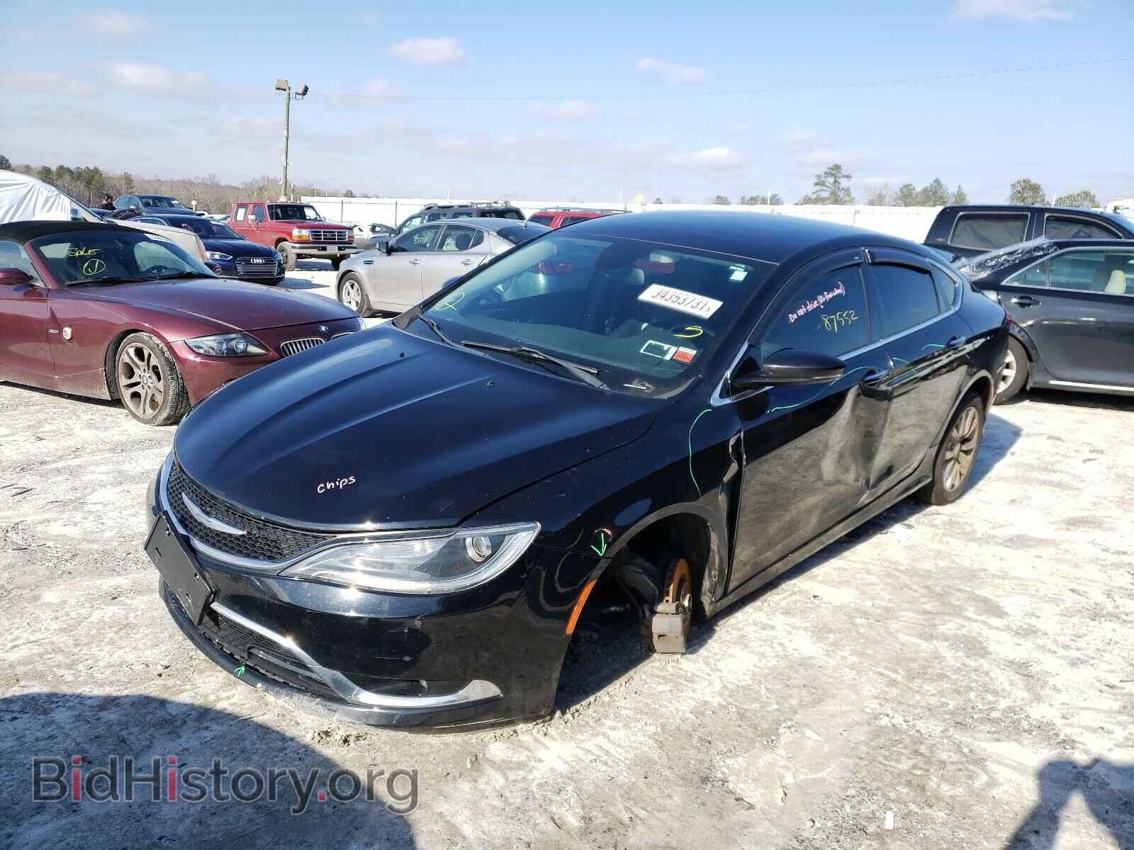 2015 CHRYSLER 200 - VIN: 1C3CCCCBXFN568355 - Фото 2