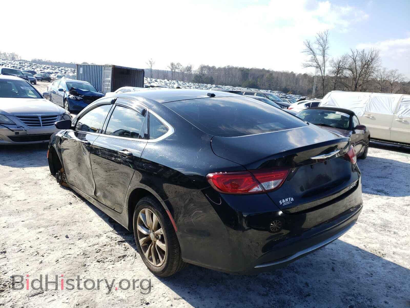 2015 CHRYSLER 200 - VIN: 1C3CCCCBXFN568355 - Фото 3
