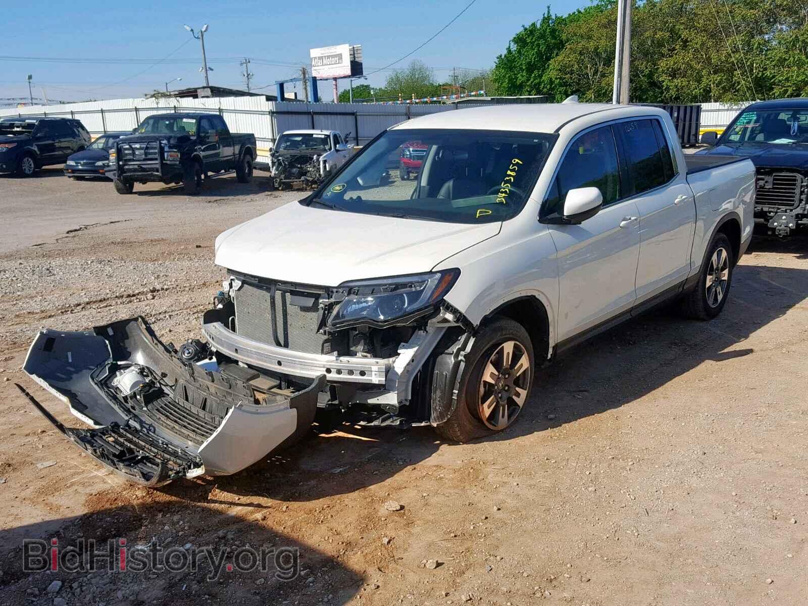 2017 HONDA RIDGELINE - VIN: 5FPYK2F53HB009968 - Фото 2