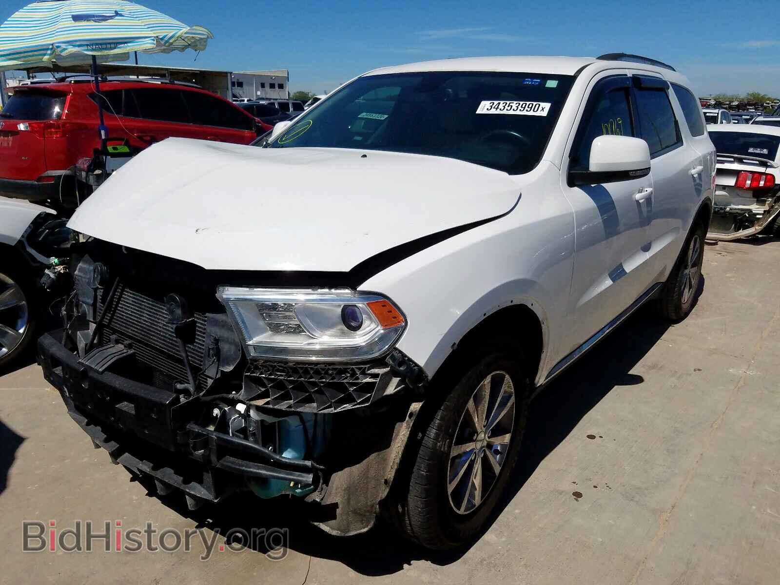2015 DODGE DURANGO - VIN: 1C4RDHDG5FC789044 - Фото 2