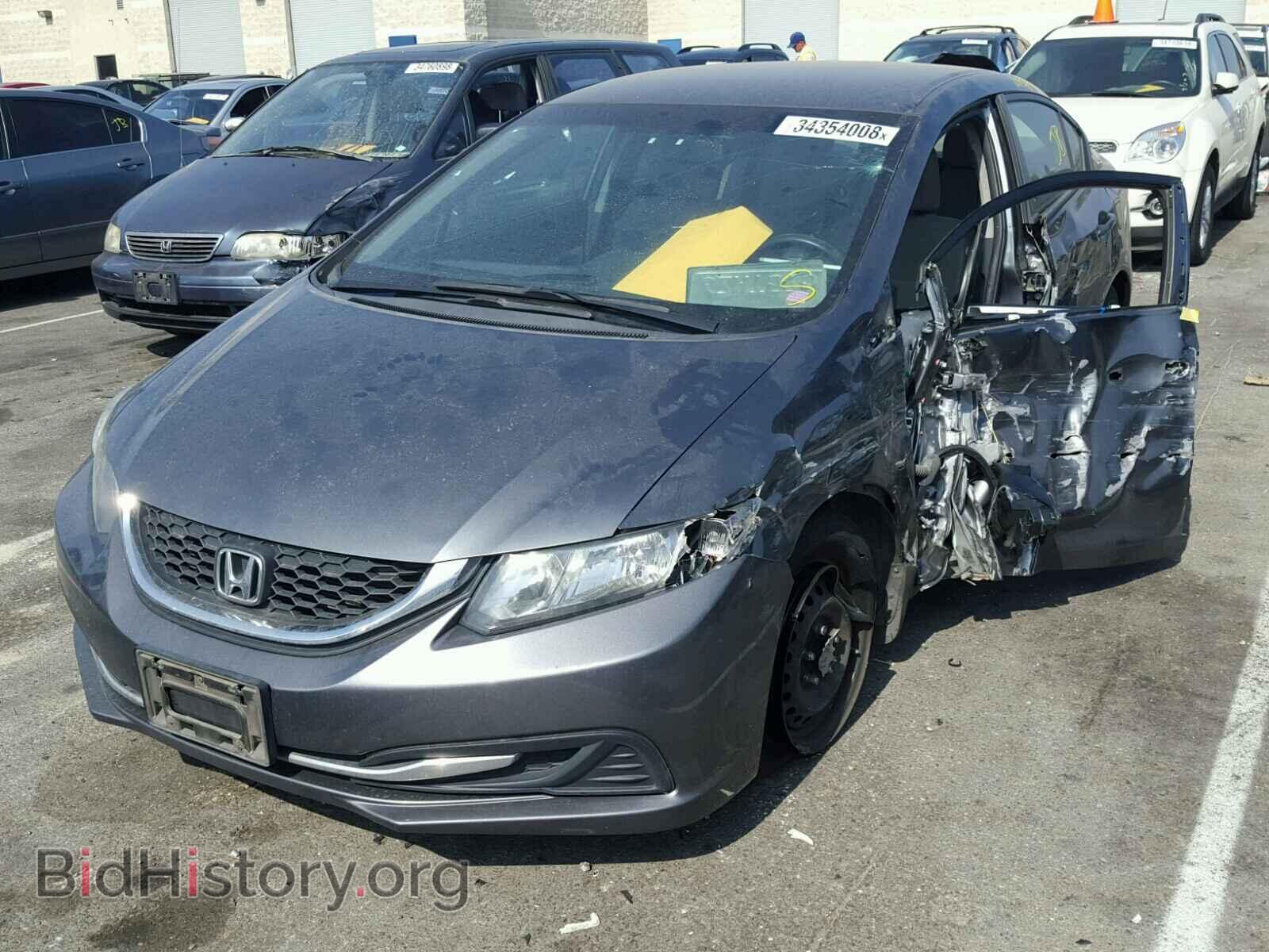 2013 HONDA CIVIC - VIN: 19XFB2F57DE210983 - Фото 2