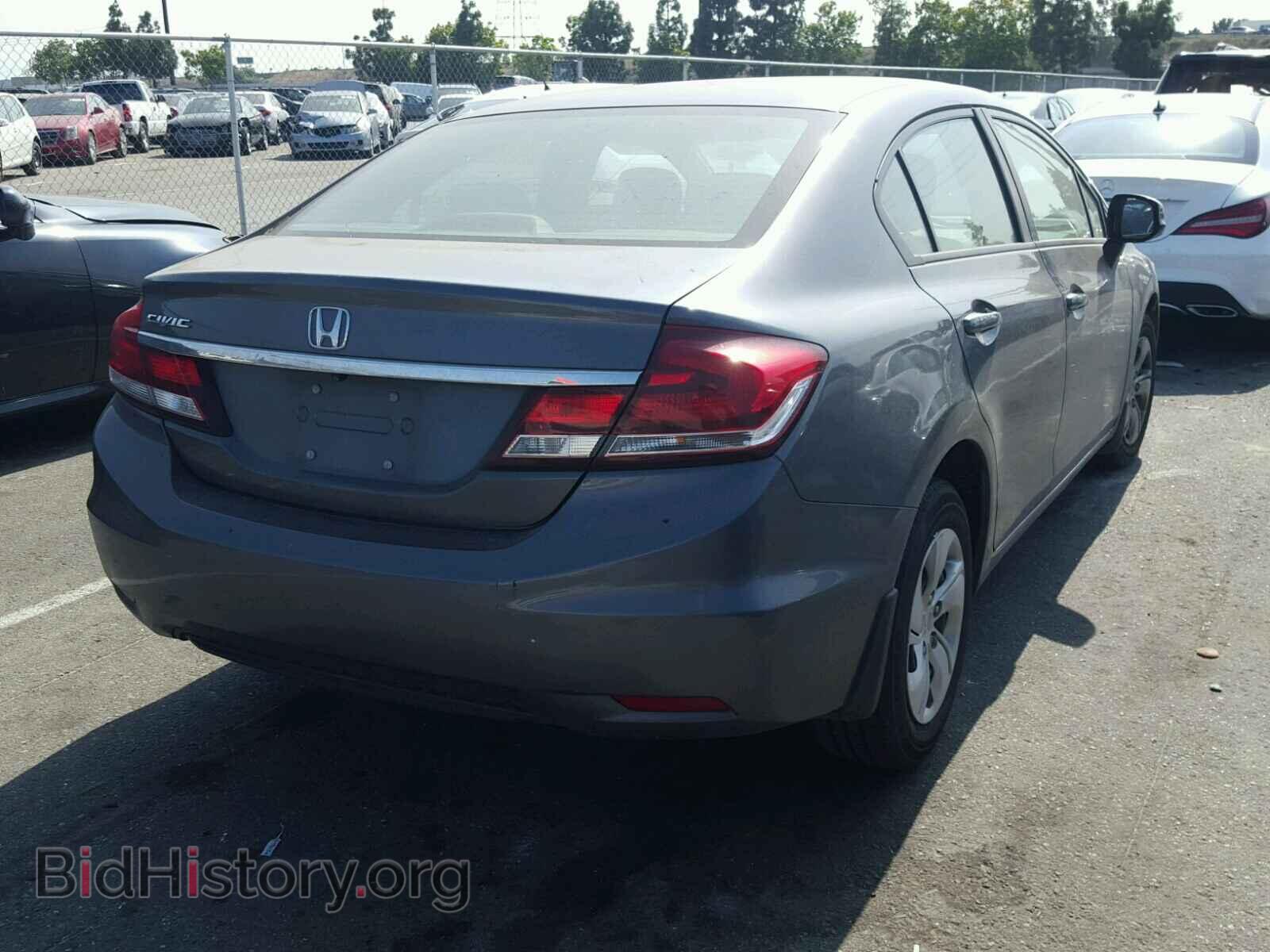 2013 HONDA CIVIC - VIN: 19XFB2F57DE210983 - Фото 4
