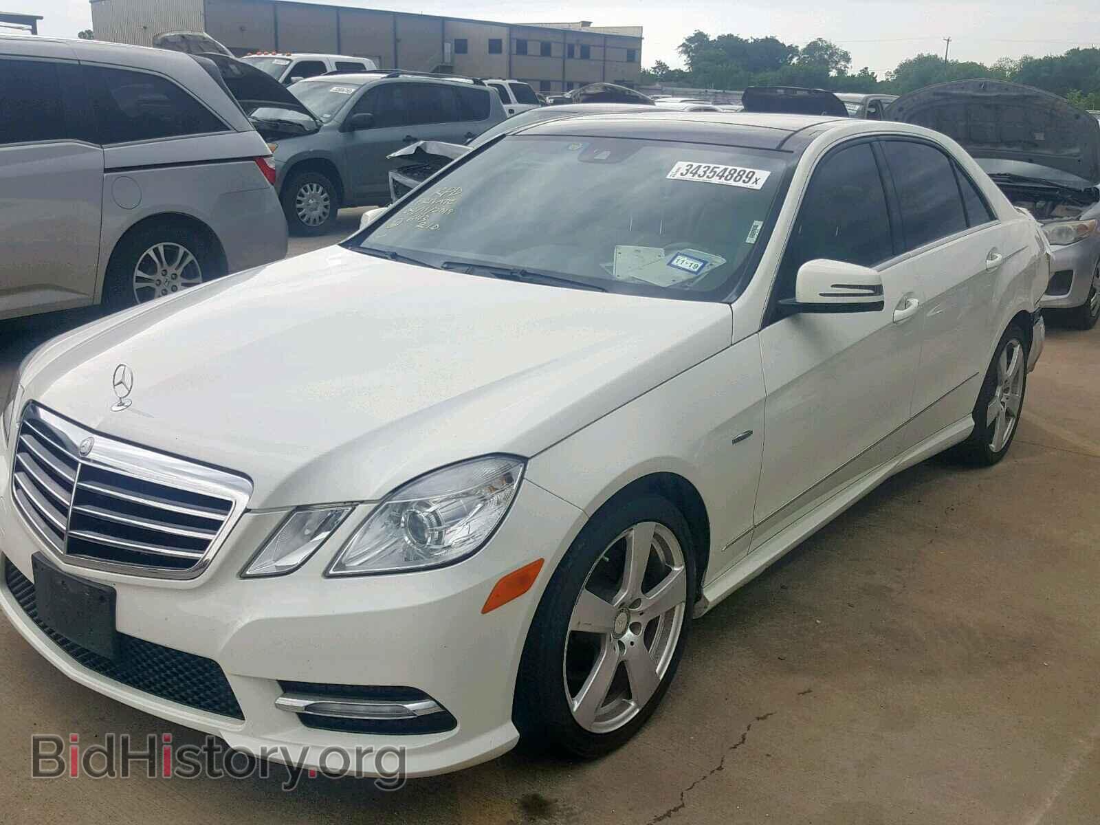 2012 MERCEDES-BENZ E 350 - VIN: WDDHF5KB1CA604982 - Фото 2