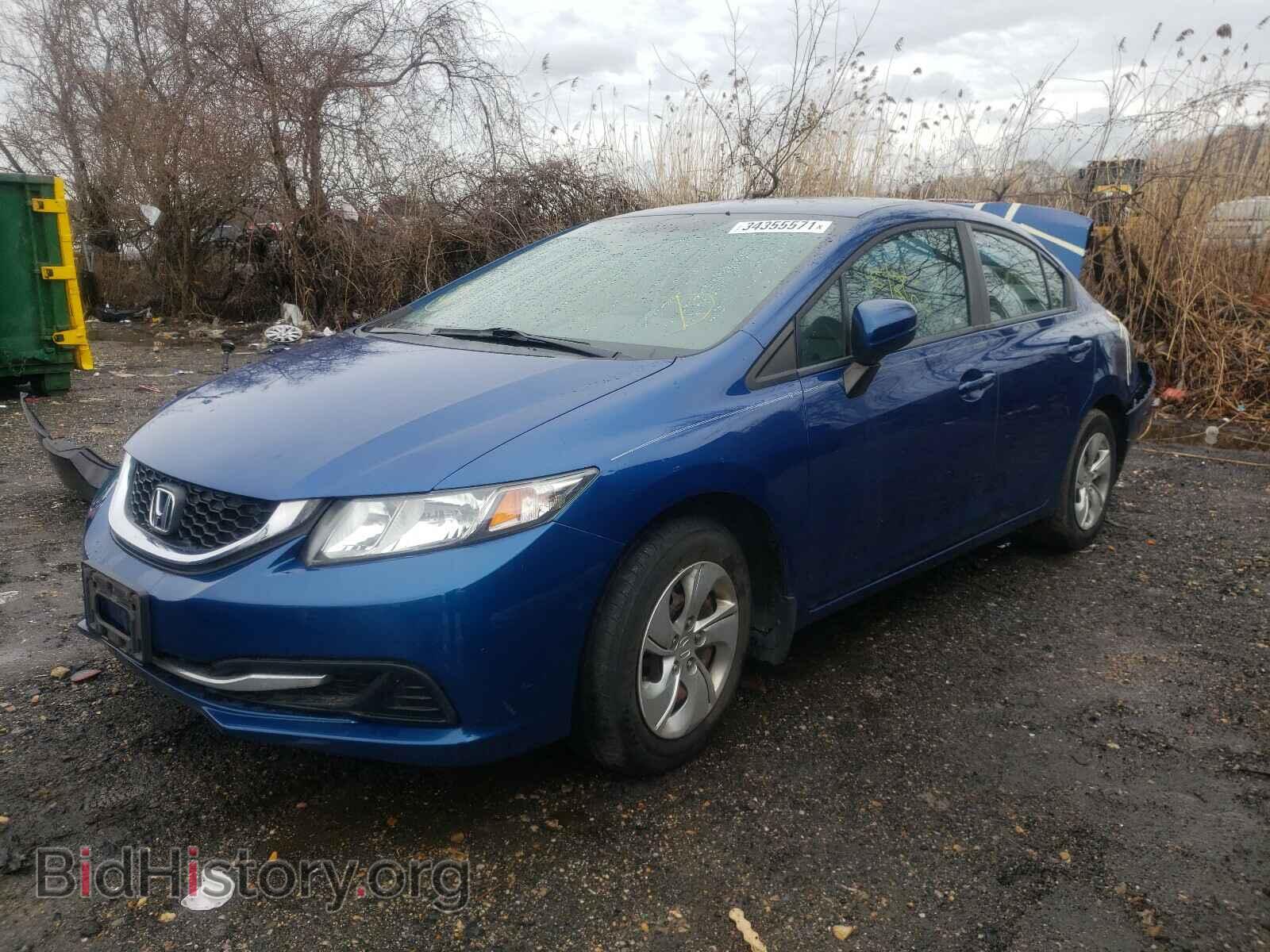 2015 HONDA CIVIC - VIN: 19XFB2F58FE036862 - Фото 2