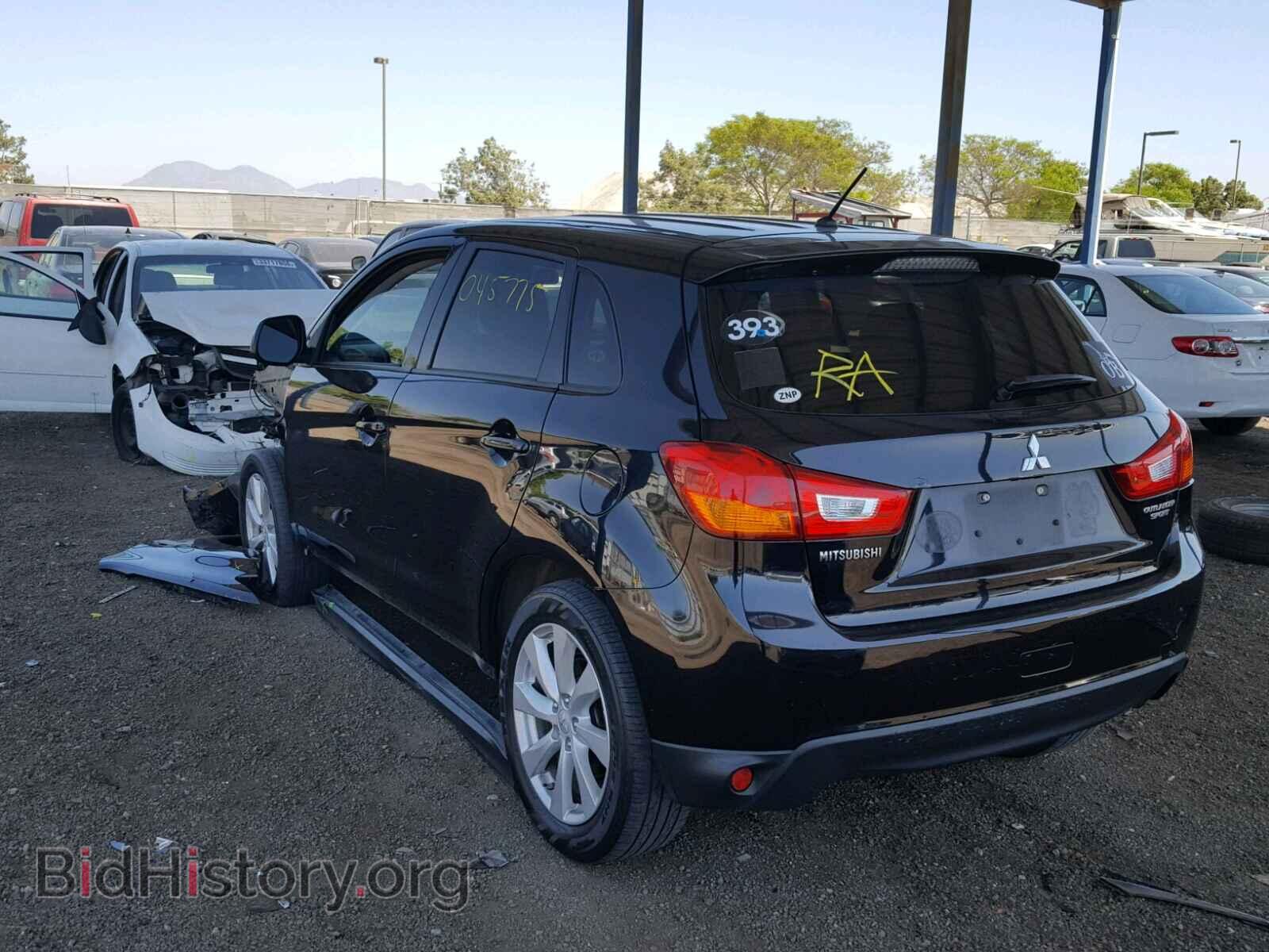 2014 MITSUBISHI OUTLANDER - VIN: 4A4AP3AU3EE026727 - Фото 3