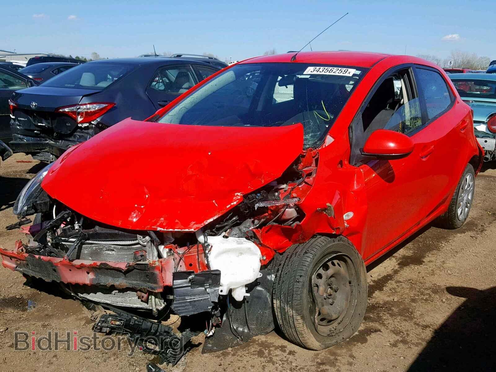 2011 MAZDA 2 - VIN: JM1DE1HY8B0130825 - Фото 2