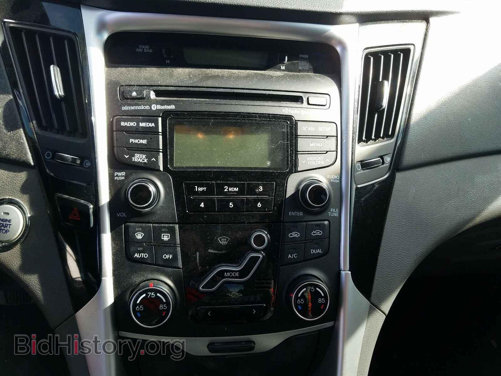 2012 HYUNDAI SONATA - VIN: 5NPEC4AB2CH361368 - Фото 9