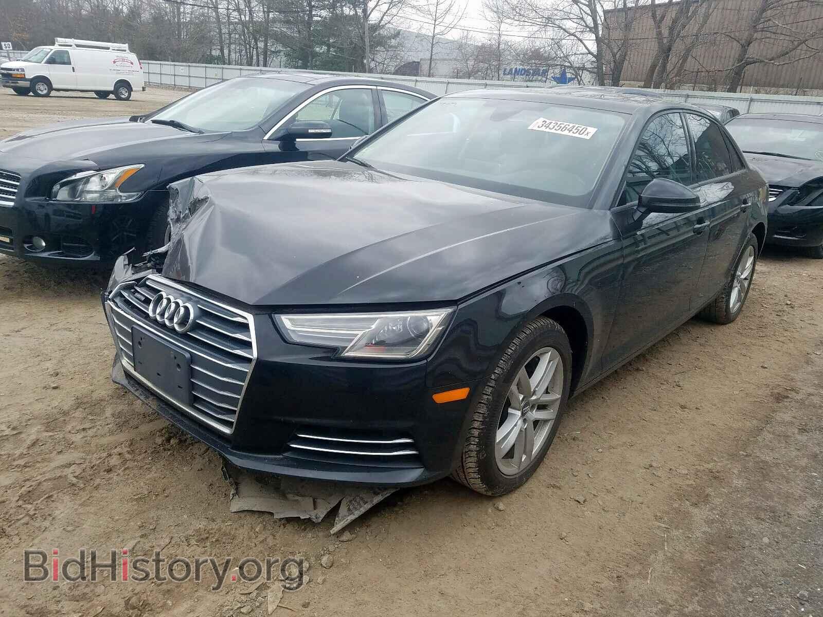 2017 AUDI A4 - VIN: WAUANAF4XHN034285 - Фото 2