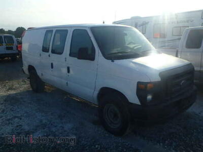 2010 Ford ECONOLINE, white — VIN 1FTNE2EL5ADA01659, Copart