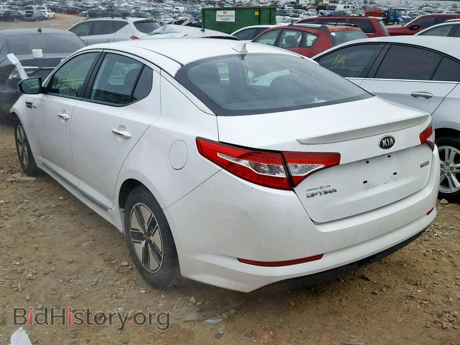 2013 KIA OPTIMA HYB - VIN: KNAGM4AD2D5040002 - Фото 3