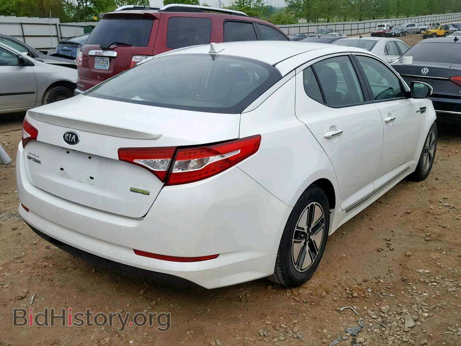 2013 KIA OPTIMA HYB - VIN: KNAGM4AD2D5040002 - Фото 4