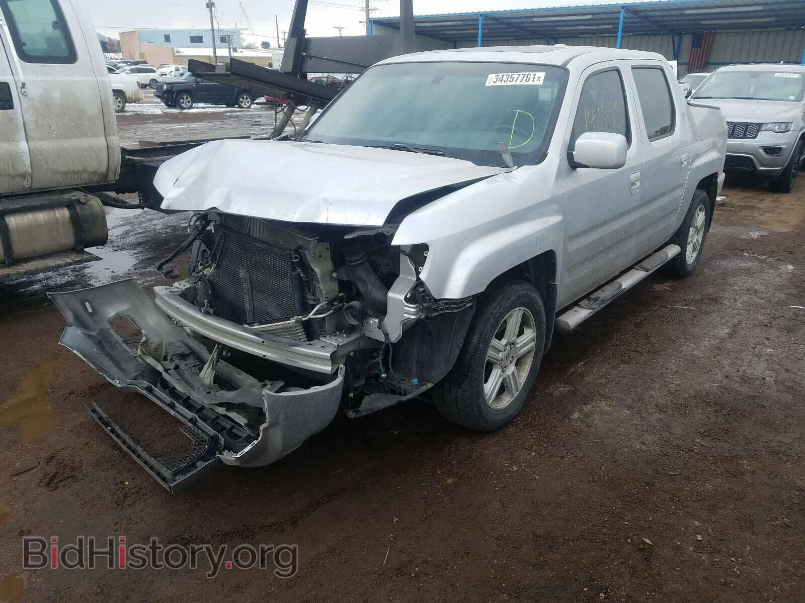 2011 HONDA RIDGELINE - VIN: 5FPYK1F54BB010659 - Фото 2