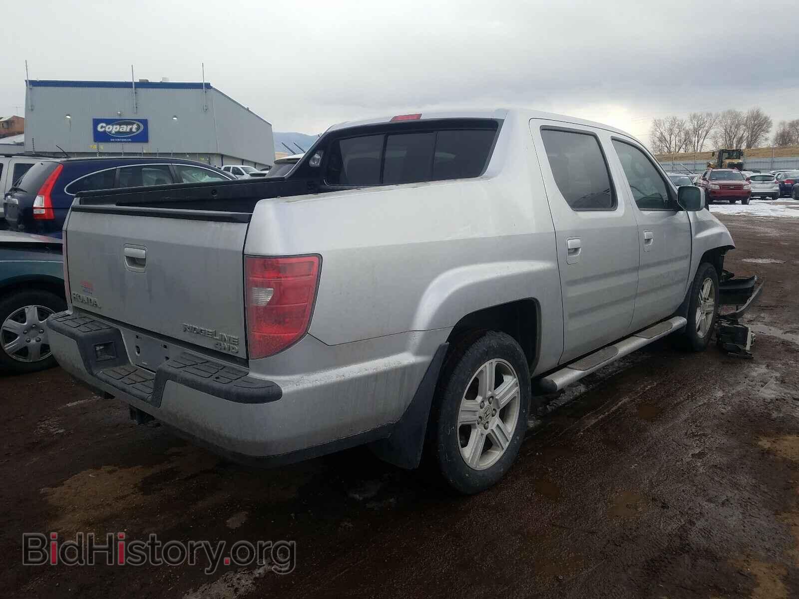 2011 HONDA RIDGELINE - VIN: 5FPYK1F54BB010659 - Фото 4