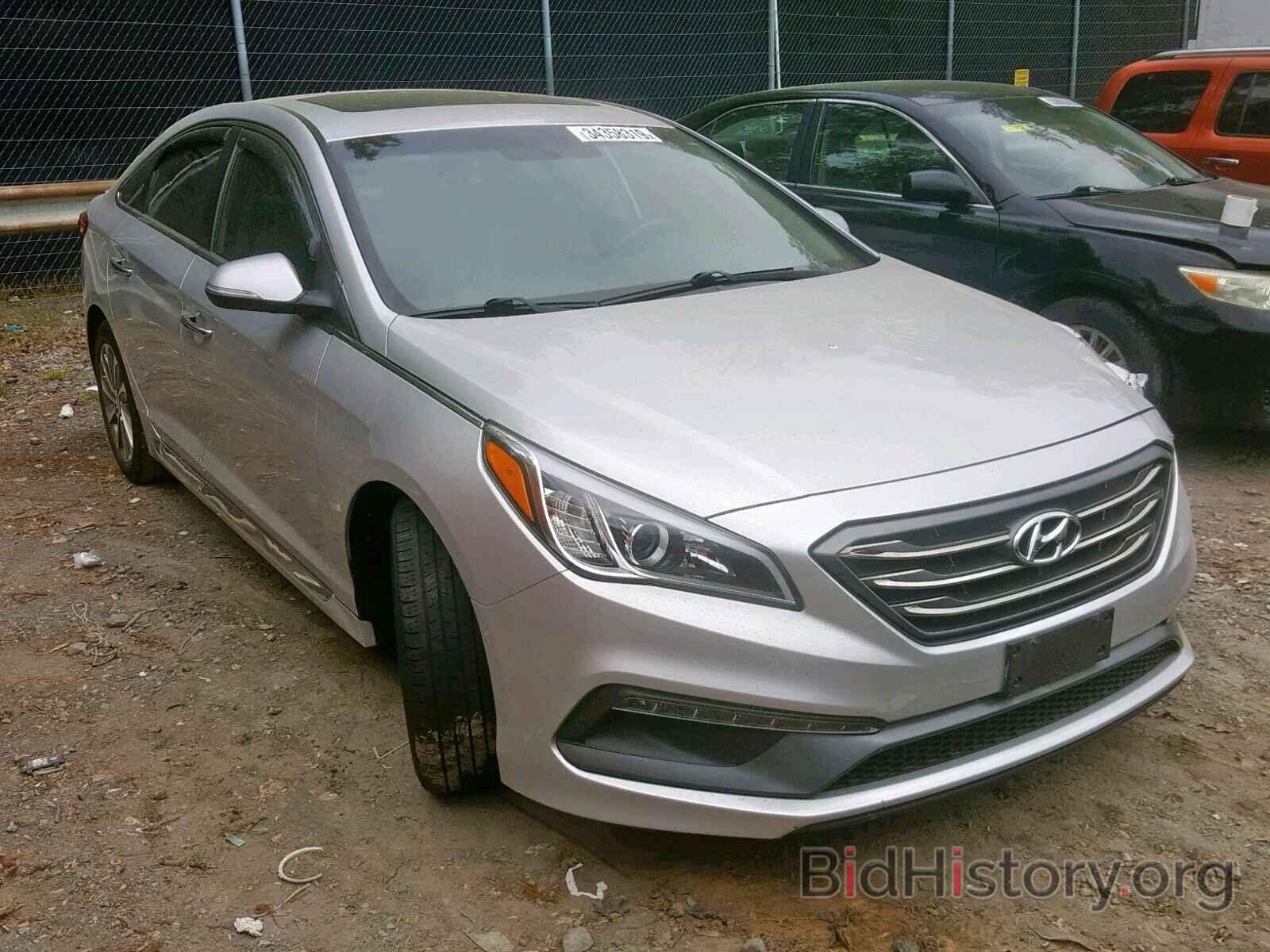 Фотография 5NPE34AF4GH392887 - HYUNDAI SONATA 2016