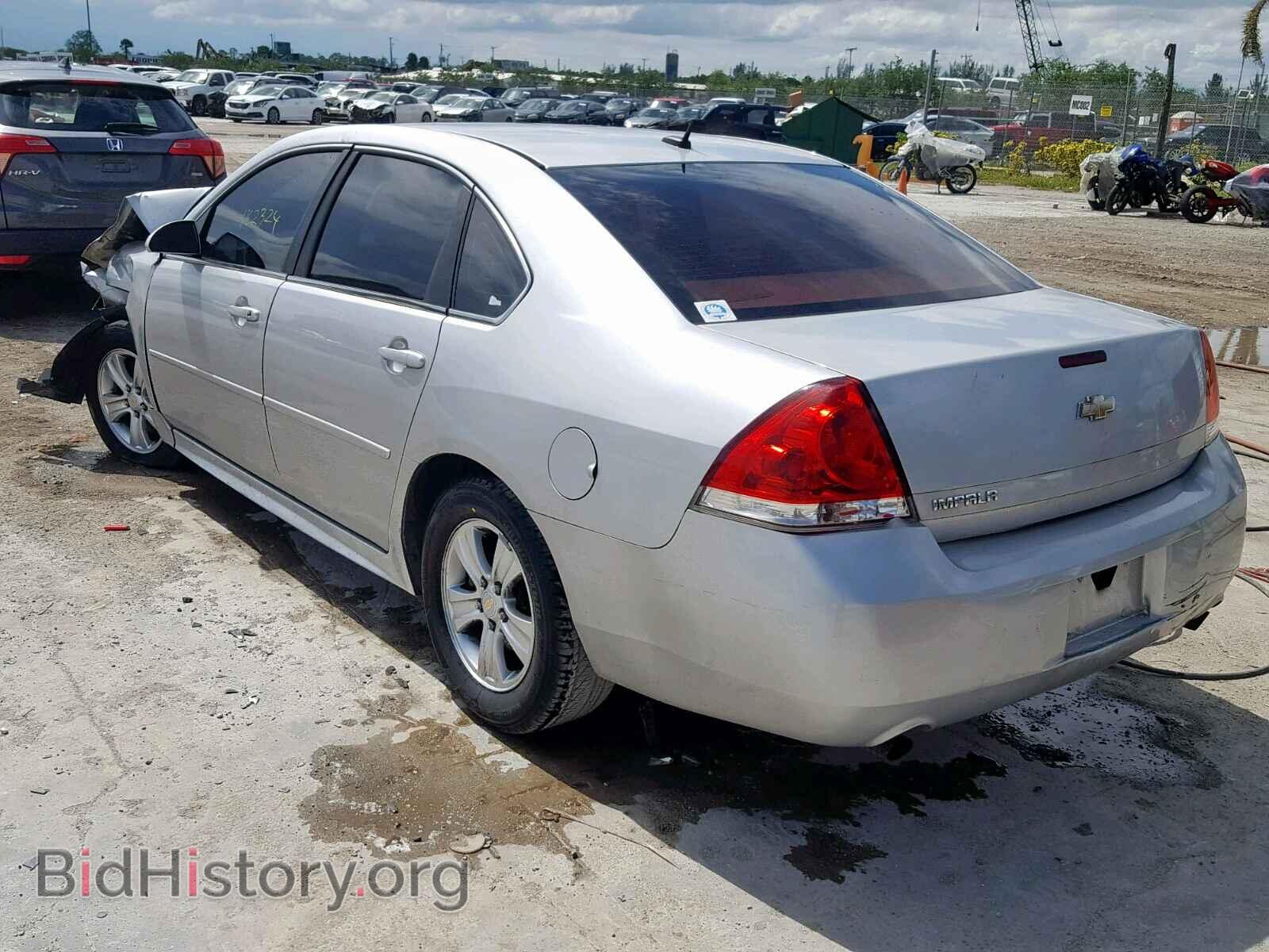 2012 CHEVROLET IMPALA - VIN: 2G1WF5E35C1283392 - Фото 3
