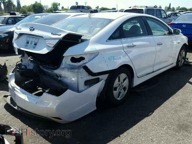 2012 HYUNDAI SONATA - VIN: KMHEC4A4XCA035127 - Фото 4