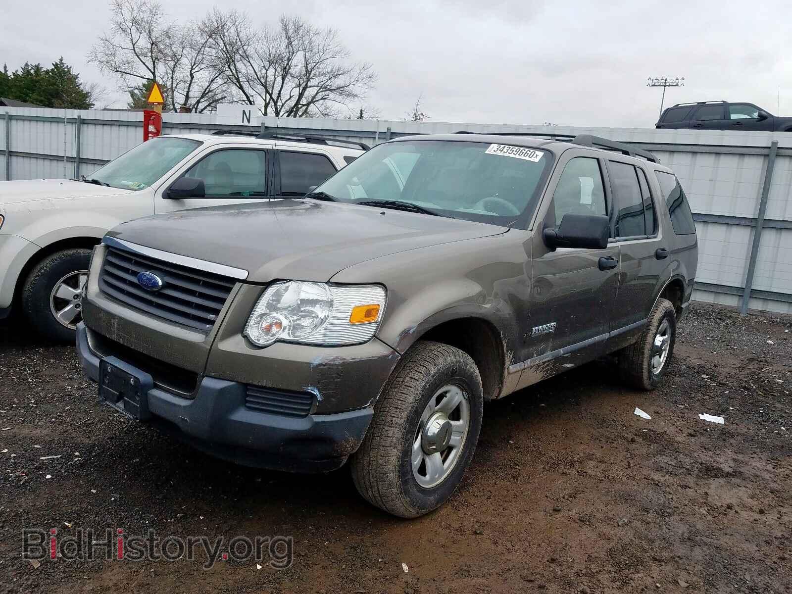2006 FORD EXPLORER - VIN: 1FMEU72E96UA21017 - Фото 2