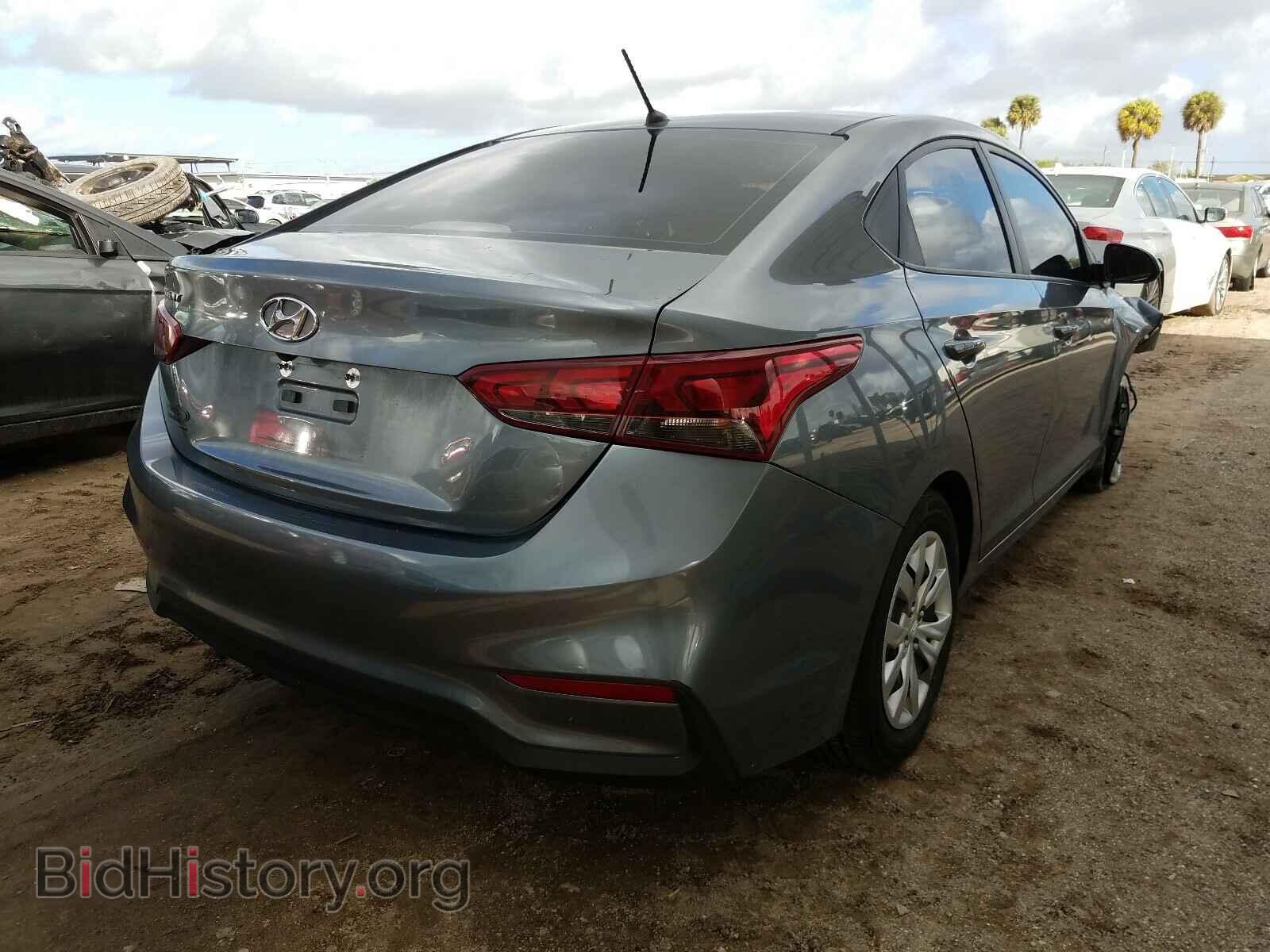 2018 HYUNDAI ACCENT - VIN: 3KPC24A37JE022500 - Фото 4
