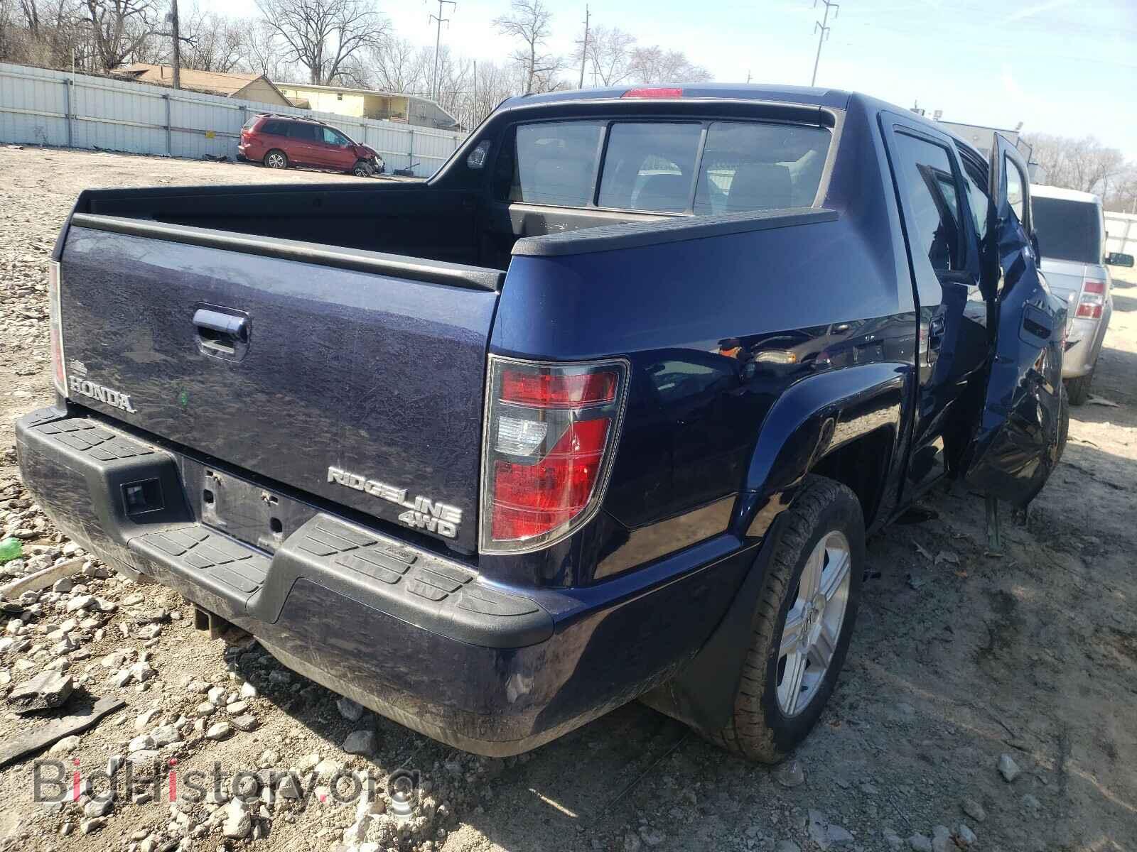 2013 HONDA RIDGELINE - VIN: 5FPYK1F52DB002949 - Фото 4