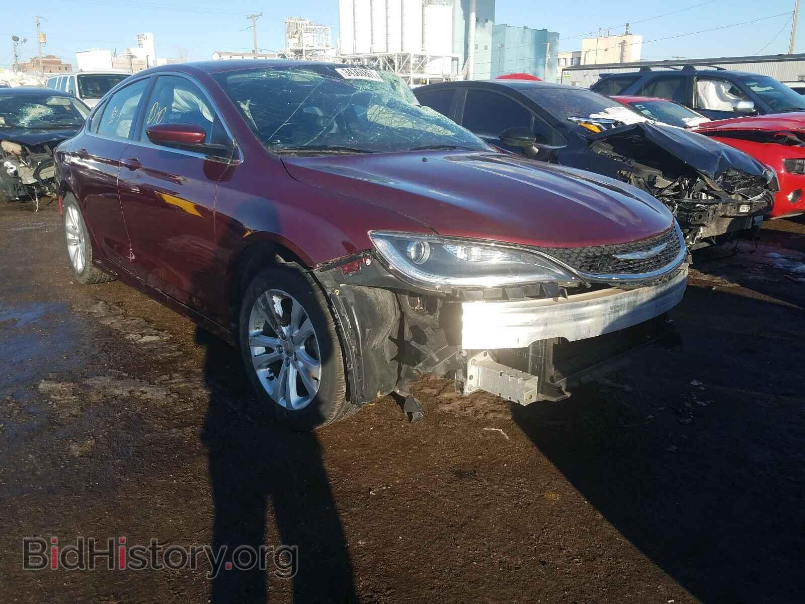 Фотография 1C3CCCAB5FN578245 - CHRYSLER 200 2015