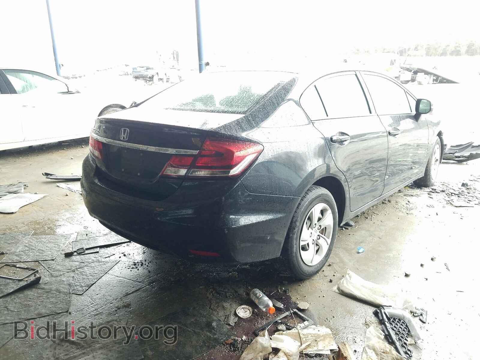 2013 HONDA CIVIC - VIN: 2HGFB2F50DH516736 - Фото 4