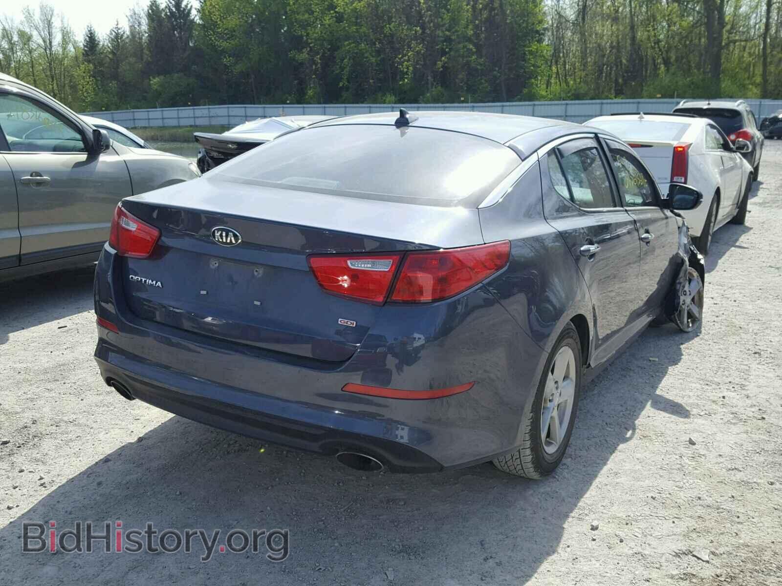 2015 KIA OPTIMA - VIN: 5XXGM4A78FG445728 - Фото 4
