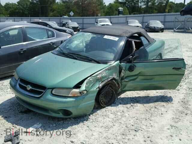 1998 CHRYSLER SEBRING - VIN: 3C3EL45H9WT237427 - Фото 2