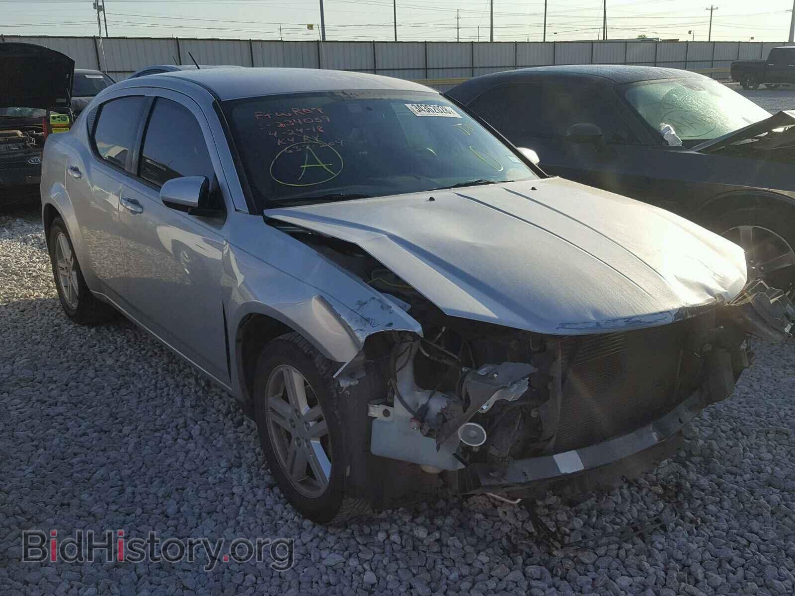 Фотография 1C3CDZCB2CN225549 - DODGE AVENGER 2012