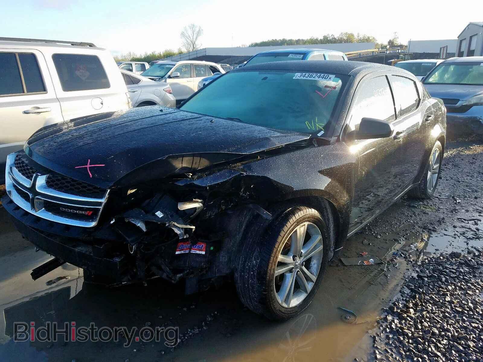 2014 DODGE AVENGER - VIN: 1C3CDZAB7EN234673 - Фото 2