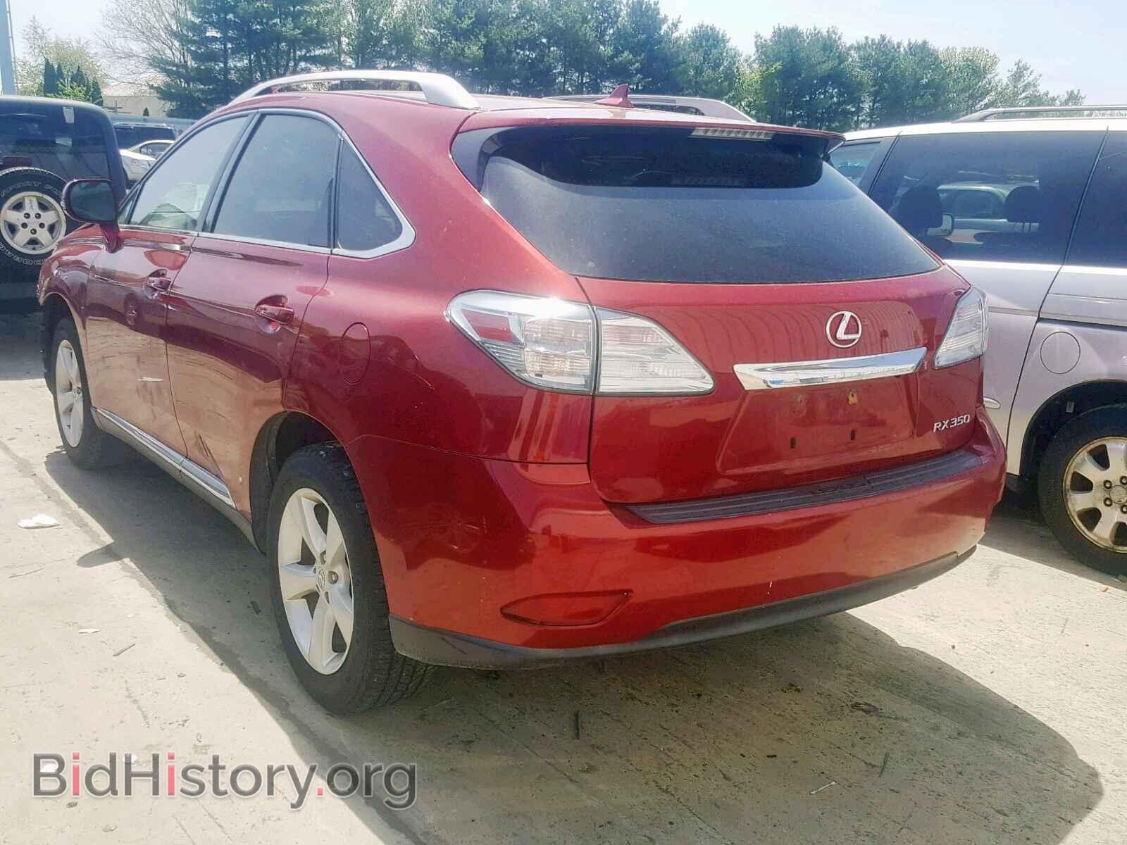 2011 LEXUS RX 350 - VIN: 2T2BK1BA4BC098341 - Фото 3