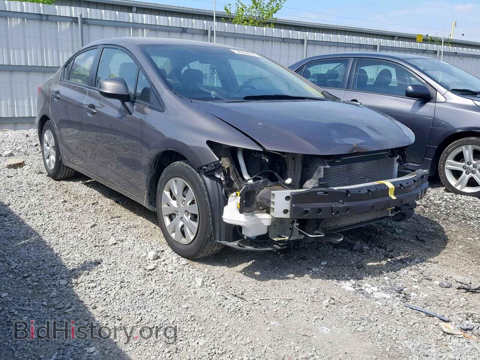 Фотография 19XFB2F59CE028491 - HONDA CIVIC LX 2012
