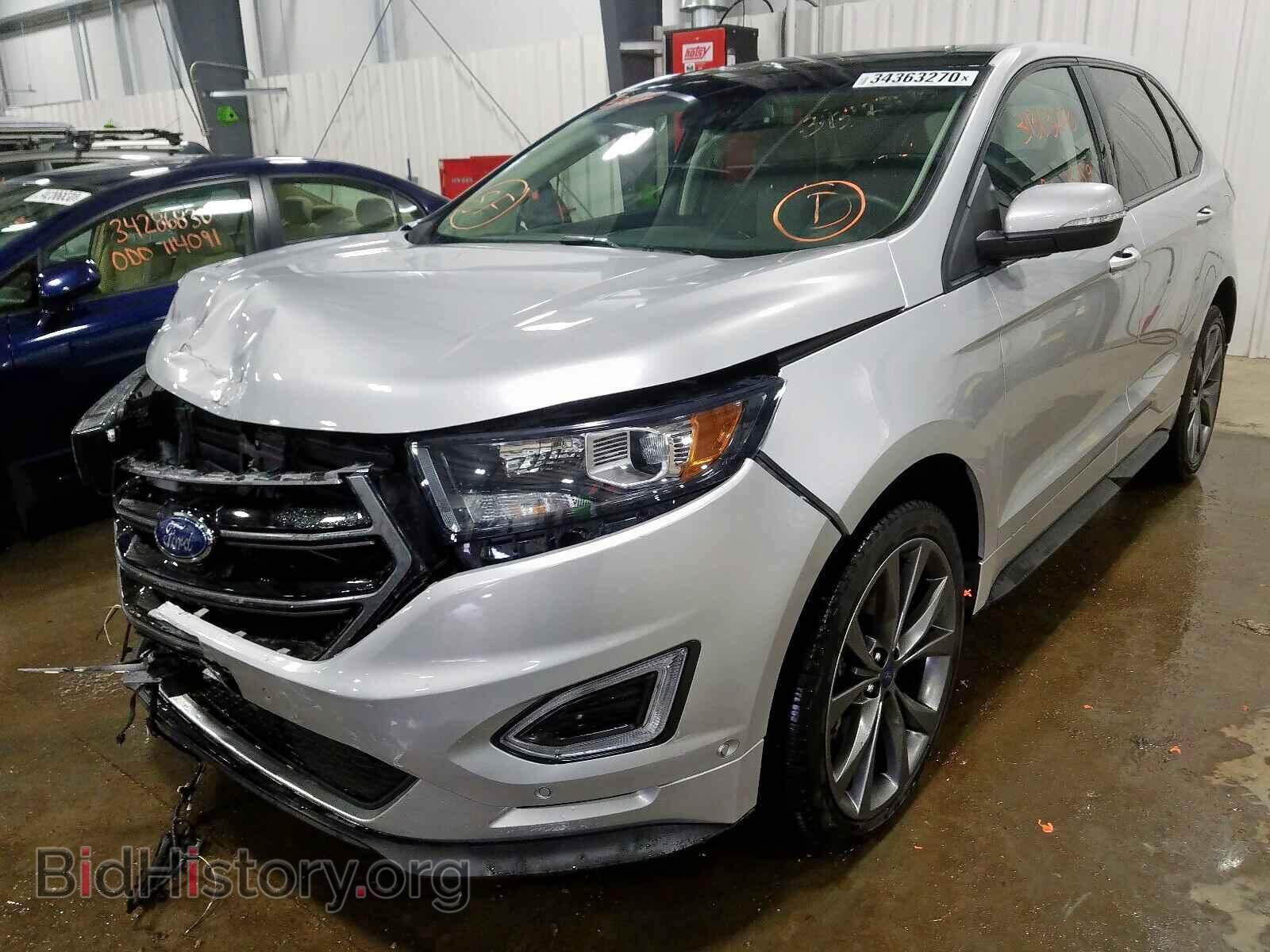 2018 FORD EDGE - VIN: 2FMPK4AP0JBB26172 - Фото 2
