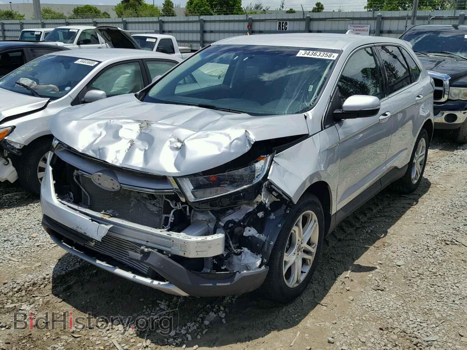2017 FORD EDGE - VIN: 2FMPK3K90HBB76123 - Фото 2