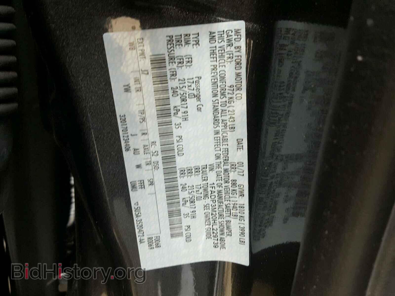 2017 FORD FOCUS - VIN: 1FADP3M20HL229739 - Photo 10