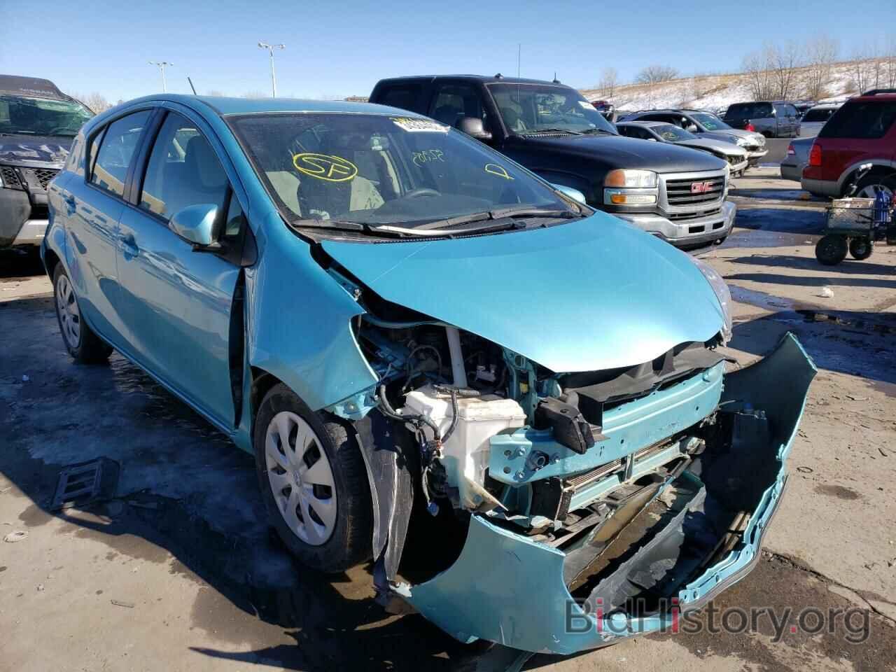 Photo JTDKDTB30D1037491 - TOYOTA PRIUS 2013