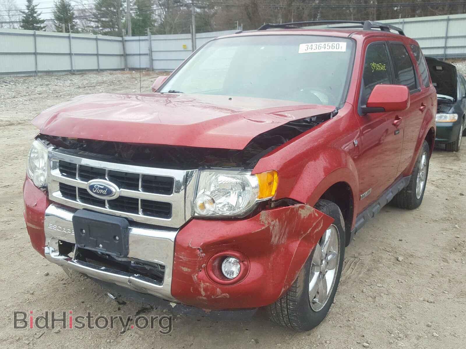 2008 FORD ESCAPE - VIN: 1FMCU94178KD21862 - Photo 2