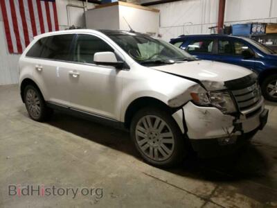 2010 Ford EDGE Edge Limit, белый — VIN 2FMDK4KCXABB08776, Copart
