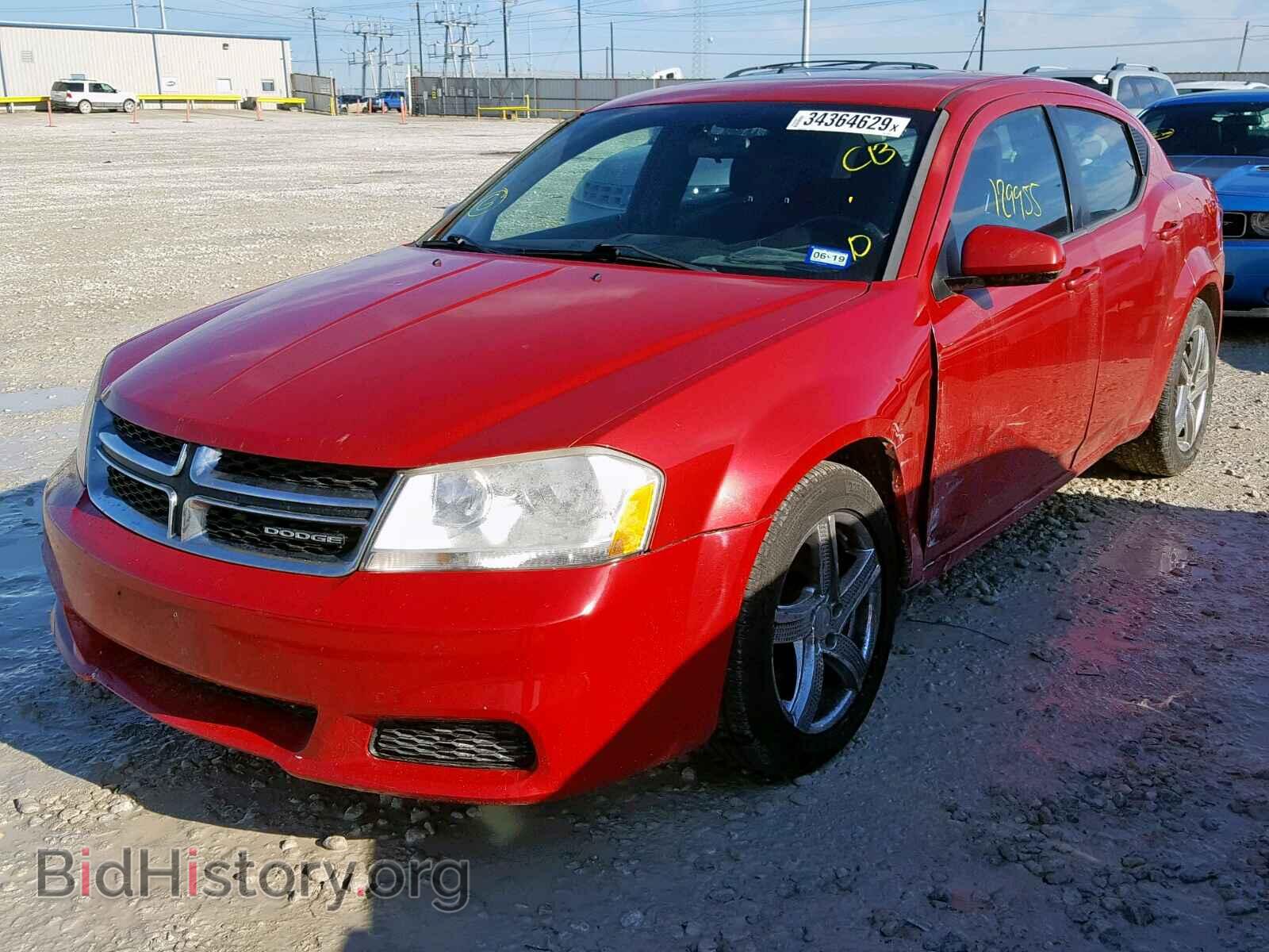 2011 DODGE AVENGER - VIN: 1B3BD1FB5BN508757 - Фото 2