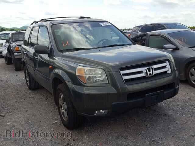 Photo 5FNYF18606B014376 - HONDA PILOT 2006
