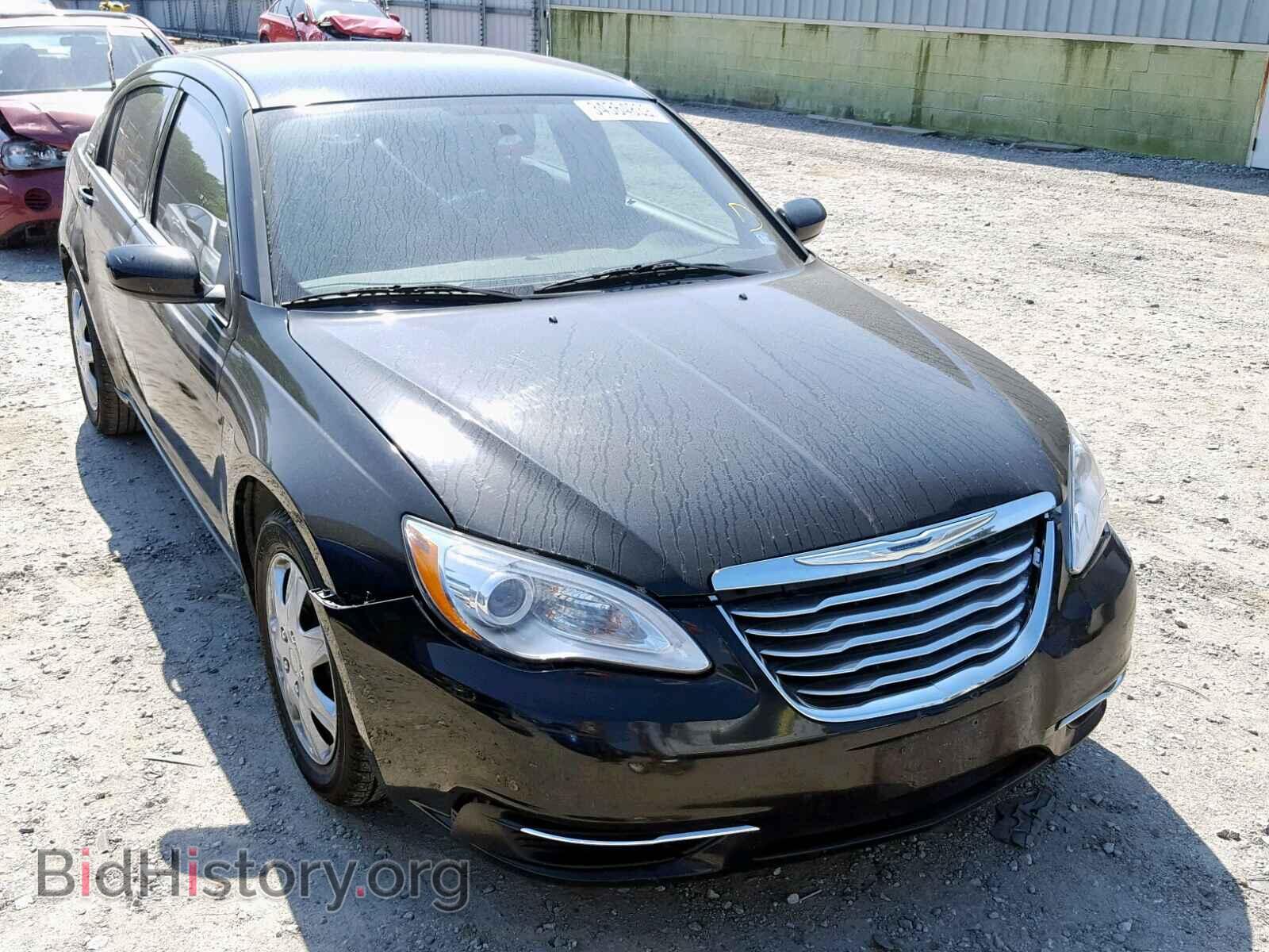 Фотография 1C3CCBAB6CN318992 - CHRYSLER 200 2012