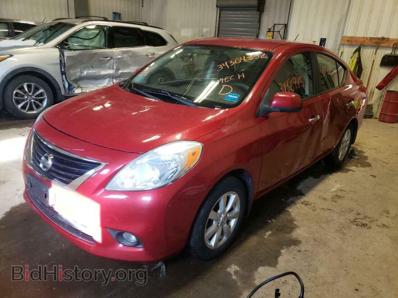 2012 NISSAN VERSA - VIN: 3N1CN7AP3CL909816 - Фото 2