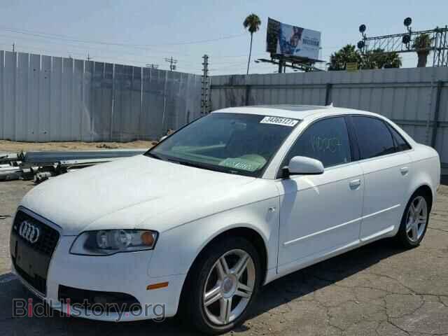 2008 AUDI A4 - VIN: WAUAF78EX8A072595 - Фото 2