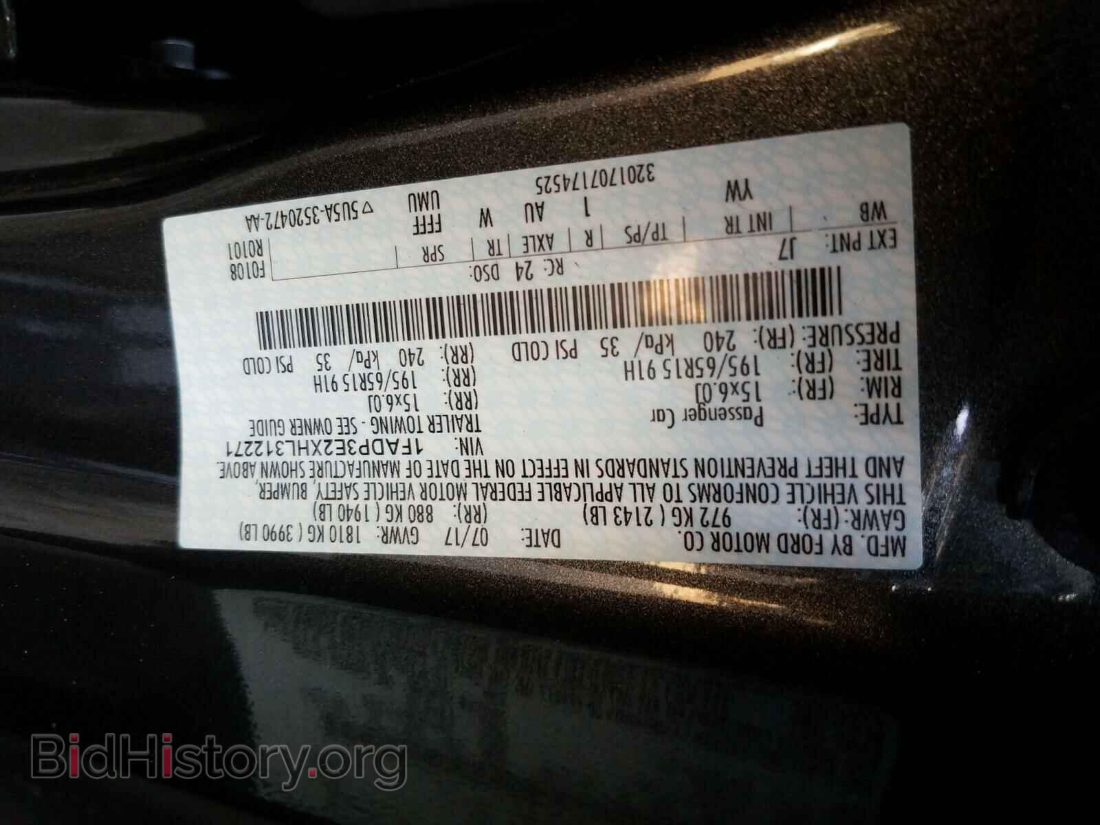 2017 FORD FOCUS - VIN: 1FADP3E2XHL312271 - Photo 10