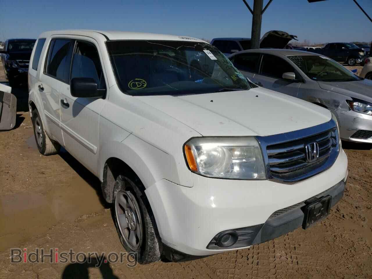 Photo 5FNYF3H22CB017638 - HONDA PILOT 2012