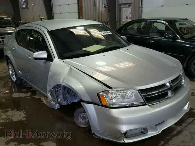 Фотография 1C3CDZCB3CN260407 - DODGE AVENGER 2012