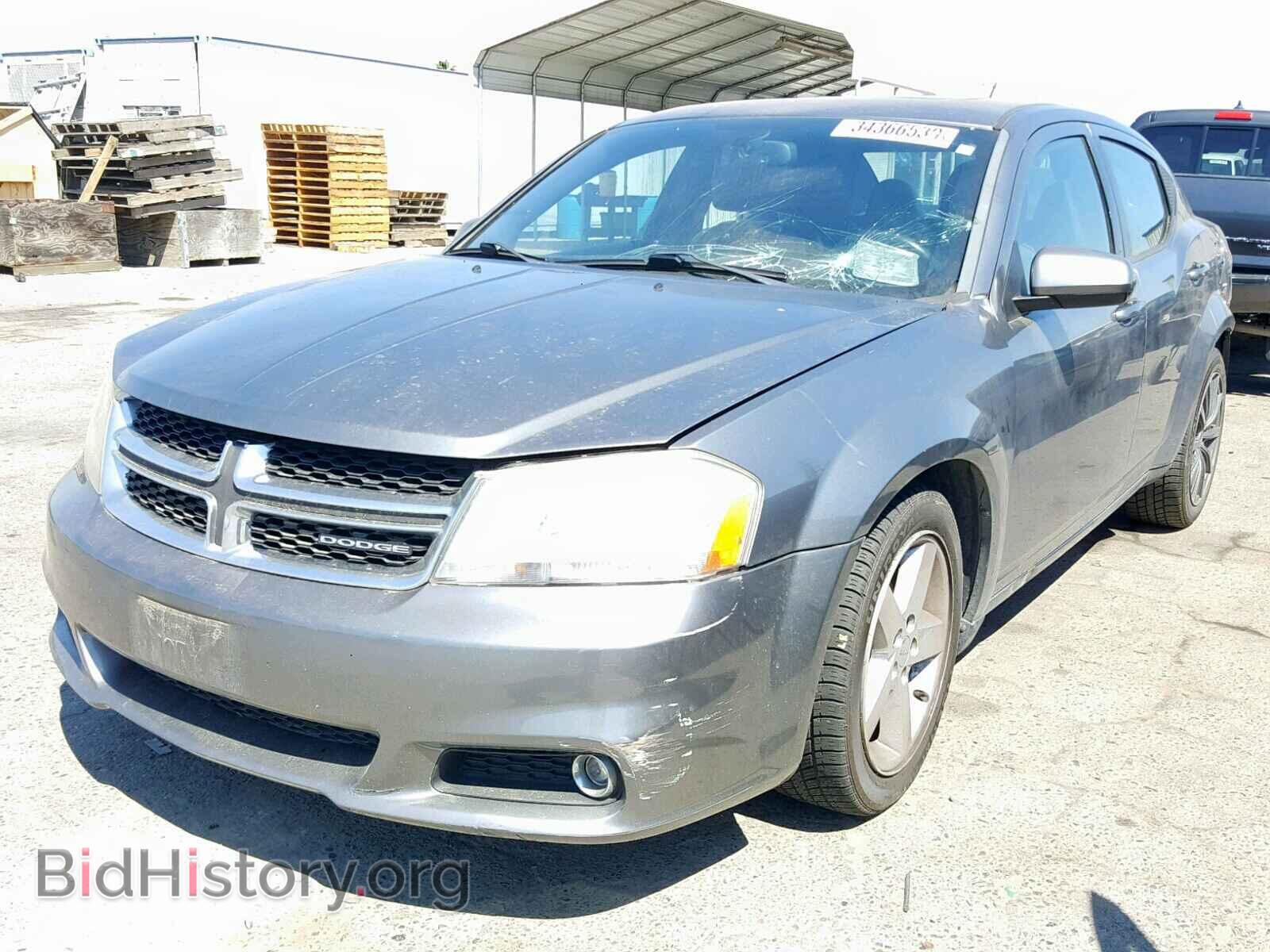 2011 DODGE AVENGER - VIN: 1B3BD2FG4BN608110 - Фото 2