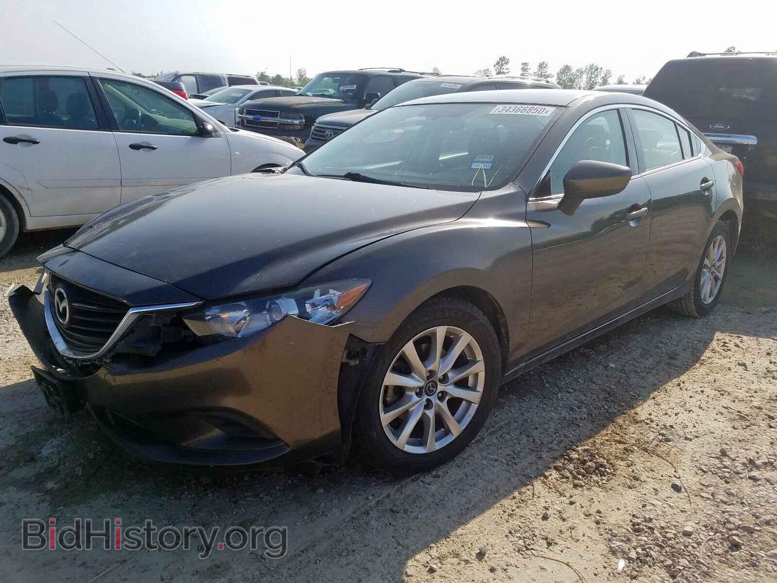 2016 MAZDA 6 - VIN: JM1GJ1U56G1401757 - Фото 2