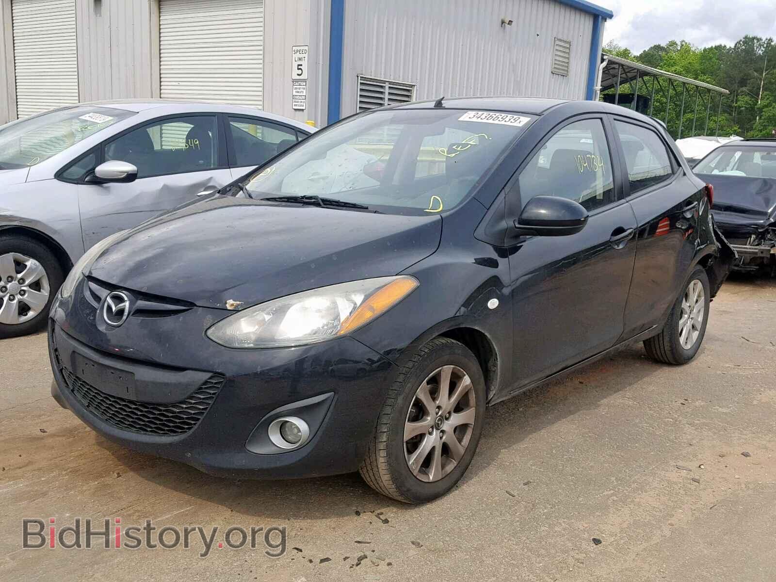 2013 MAZDA 2 - VIN: JM1DE1LY6D0162294 - Фото 2