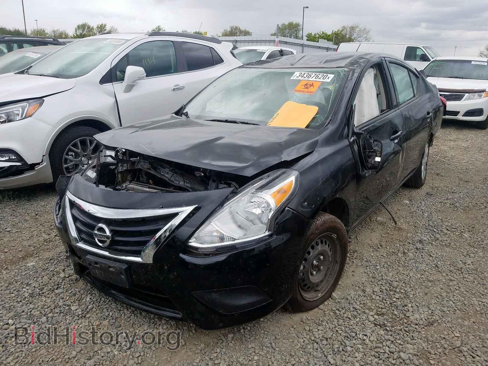 2019 NISSAN VERSA - VIN: 3N1CN7APXKL828357 - Фото 2